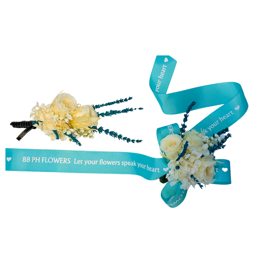 Prom King & Queen WHITE